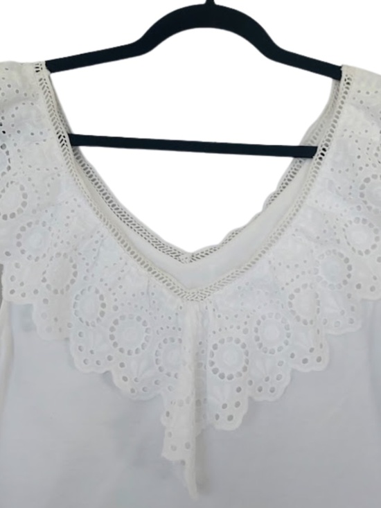 Lily Pulitzer White Lace Tank Top Size XL - Picture 3 of 6